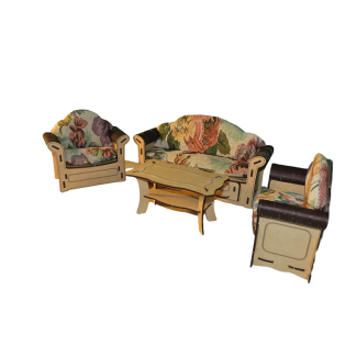 Lounge set Barbie 3mm