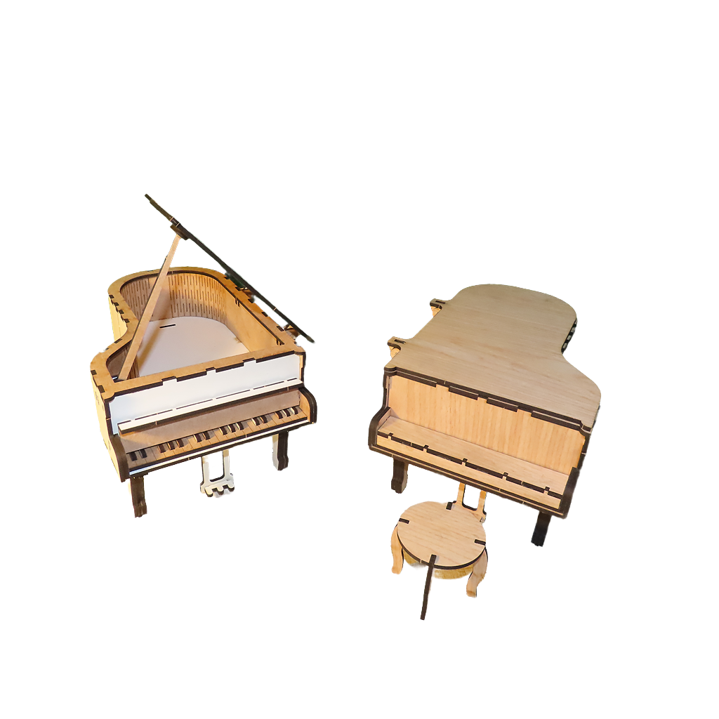 Grand Piano Jewel Case 3mm