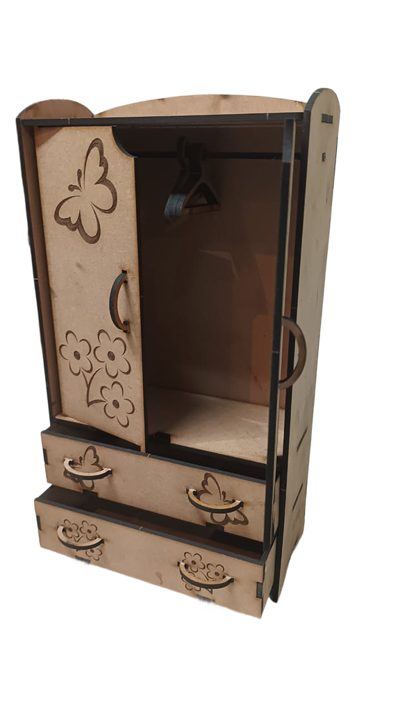 Medium Barbie Doll Hanging Cabinet - Image 2