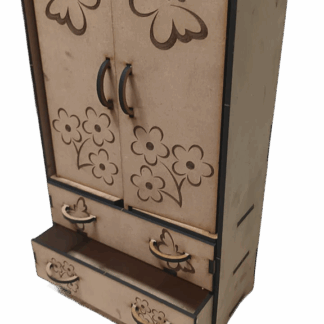 Medium Barbie Doll Hanging Cabinet