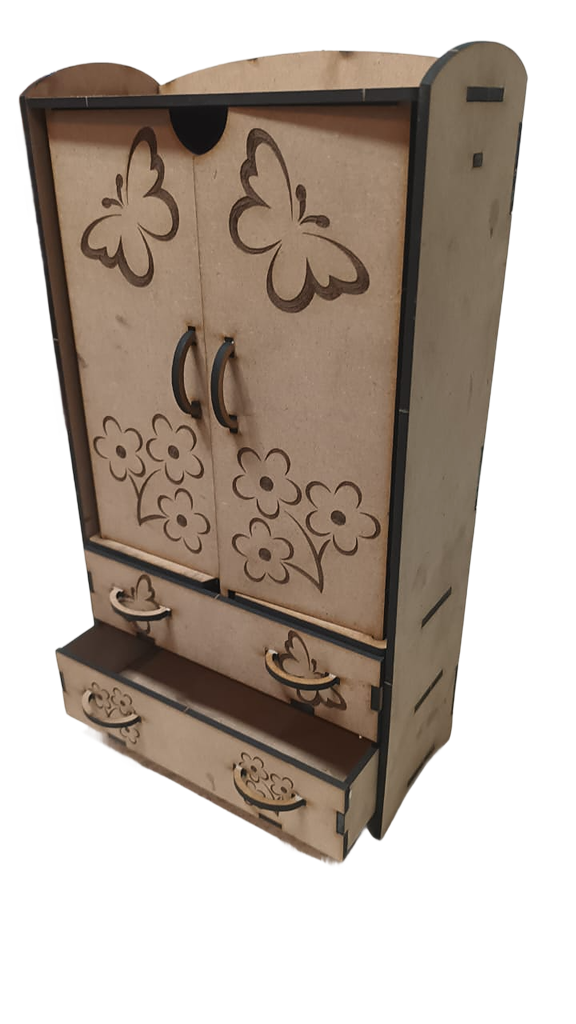 Medium Barbie Doll Hanging Cabinet